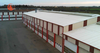 Atelier d'usine moderne en acier sur mesure, structure métallique solide, résistant au vent, à faible coût, pour garage public communautaire LIBIDA