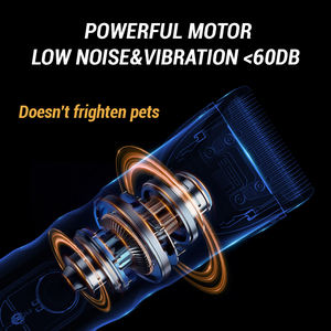 डी 9 पेशेवर रिचार्ज्ड डिस्प्ले पालतू सौंदर्य किट भारी शुल्क कुत्ते के लिए बाल क्लिपर ट्राइमर कुत्ते एब्स पोर्टेबल चार्ज - Product Image 6