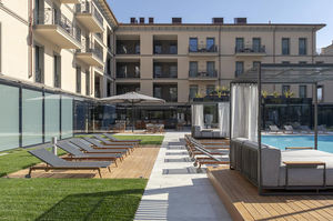 Decoout Factory Sale Modern Design <strong>Outdoor</strong> <strong>Daybed</strong> Garden Patio Aluminum Double <strong>Daybed</strong> - Product Image 5