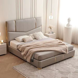 Home Bedroom Furniture Set Queen Bed Frame Double Single king Size Letto <strong>Camas</strong> Matrimonial Muebles <strong>De</strong> Dormitorio Up-holstered - Product Image 3