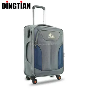 28" Business Soft Luggage Durable Nylon Fabric Trolley Luggage Vintage Luxury Large Capacity Suitcase