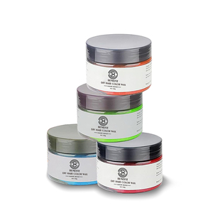 Venta al por mayor <span class=keywords><strong>de</strong></span> productos <span class=keywords><strong>de</strong></span> cera para el cabello afroamericano <span class=keywords><strong>de</strong></span> etiqueta privada cera para el cabello tratada con color para hombre productos <span class=keywords><strong>de</strong></span> peinado cera para el cabello a base <span class=keywords><strong>de</strong></span> agua - Product Image 1