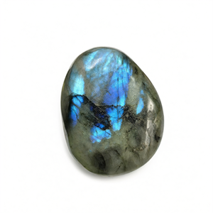 Pierres de palmier en labradorite avec un magnifique éclat bleu - cristal/chakra/reiki/énergie de guérison - 2,5 - 3 pouces et poids de 100-120 grammes - Product Image 2