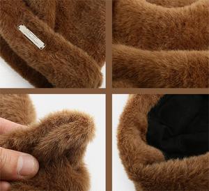 Neuer niedlicher Katzenohrstrick für Damen modischer und vielseitiger Wollmütze für Wärme Paare Beanie - Product Image 6