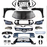 Body Kit untuk Fortuner 2012 - 2015 Konversi ke Fortuner 2023 Legender Aksesoris Facelift untuk Toyota Fortuner 2014 Bodykit