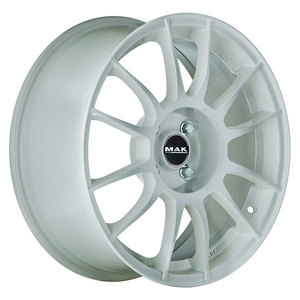 CERCHI en LEGA XLR 7.5x18 5x114.3 ET 45 BLANC BRILLANT CB 76 9.97kg - Product Image 1