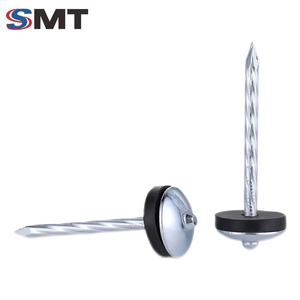 Clous de toiture galvanisés à tête parapluie avec rondelle en caoutchouc, clous ondulés pour tôles de <span class=keywords><strong>ciment</strong></span>-amiantes - Product Image 4