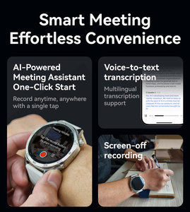 สมาร์ทวอทช์1.53 "HD หน้าจอใหญ่โทร BT LQ26ตอบ Whatsapp ใช้งานได้ยาวนานนาฬิกาอัจฉริยะ AI ของผู้ชาย - Product Image 4