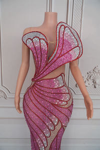 Novance Y4842 Gala Jurken Lange Elegante Avondjurken Luxe Mouwloze Romantische Dameskleding Luxe Jurk voor Feest - Product Image 2