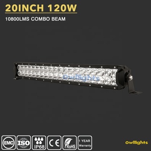 Barra de Luz LED de Doble Fila de 20 Pulgadas y 120W, Carcasa Blanca, Impermeable IP68, para Land Cruiser, Accord, <span class=keywords><strong>4x4</strong></span>, Todoterreno, Marino, Barco, Auto, Camión - Product Image 4