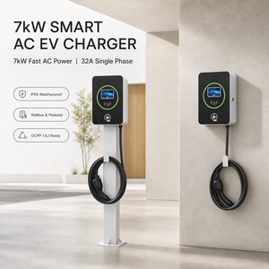 Borne de recharge AC 7kW GB/T OCPP 1.6J pour parking commercial, directement de l'usine - Product Image 1