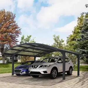 Cheap Price Customized Garden Car Garage Aluminium Double Carport