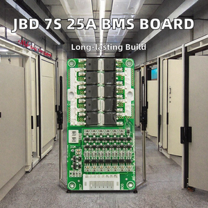 แผงวงจรป้องกันแบตเตอรี่อัตโนมัติ JBD 7S 25A BMS 3.7V Li-ion 18650 PCBA สำหรับจักรยานไฟฟ้า - Product Image 2