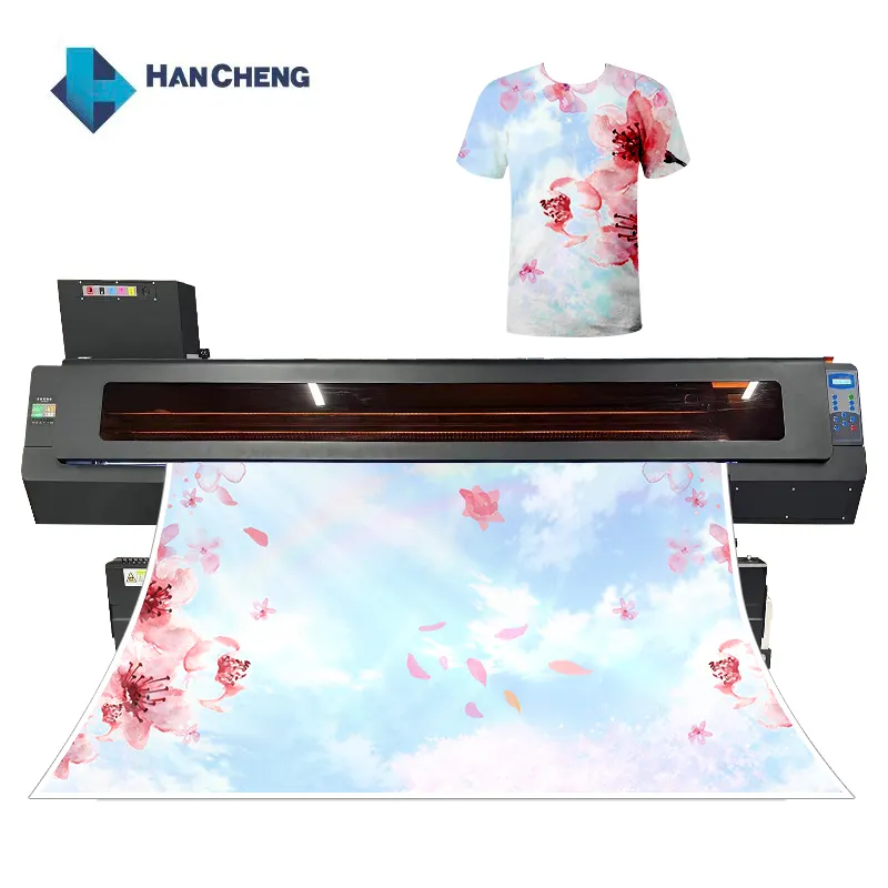 Imprimante de papier de sublimation commerciale de 1.8m Imprimante de sublimation Machine d'impression numérique de tissu