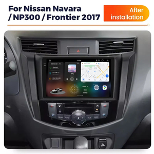 3D thời gian thực năng động lái xe đài phát thanh cho Nissan Navara NP300 biên giới 2017 2020 Carplay GPS navigation Xe Video Player - Product Image 2