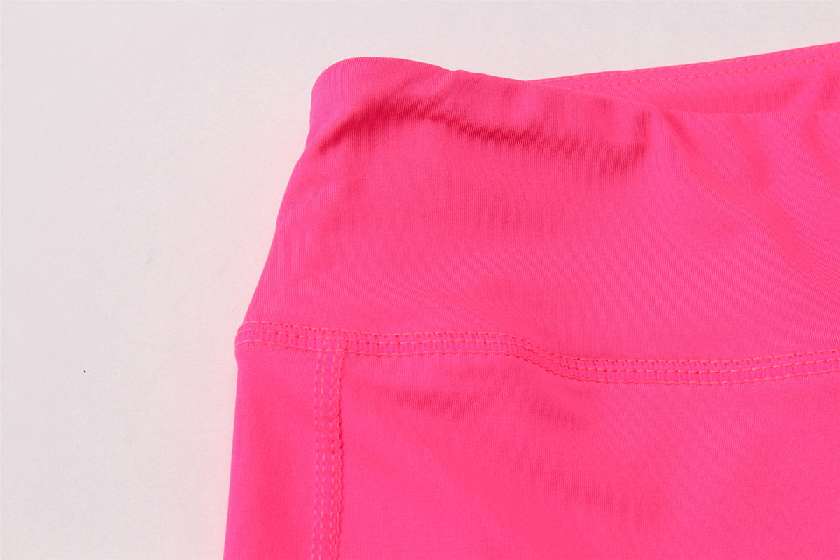 2021 hot sale solid hot pink color leggings work out leggings yoga pants