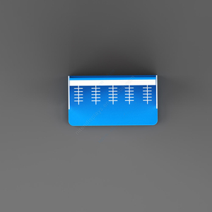 Présentoir pliable pour accessoires de téléphone portable avec crochets, présentoir de vente au détail pliable - Product Image 5