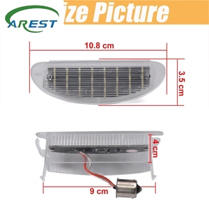 Lampe de plaque d'immatriculation de <span class=keywords><strong>voiture</strong></span> OEM 7700410754 sans erreur, lampe de plaque d'immatriculation super lumineuse pour Renault Clio MK2 <span class=keywords><strong>Twingo</strong></span>, 12V, 1 pièce - Product Image 3