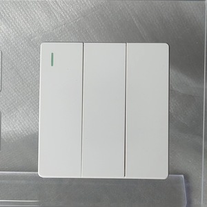 Minimalist White Wall <b>Switch</b> with Bell Icon <b>Touch</b> Control 1-Way IP20 PC Material Wi-Fi Enabled Smart Life App 2 USB a Ports - Product Image 5