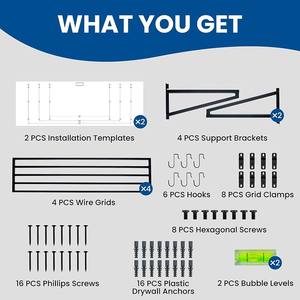 Estante de Almacenamiento Metálico Mingtang, Organizador Resistente, Unidad Flotante Moderna, Estantes de Pared para Garaje - Product Image 6