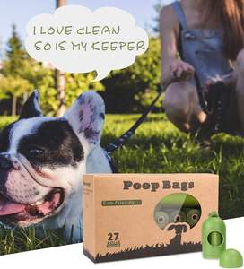 Sacs à déjections canines Huamaohengchun, 280 unités : Sacs à déchets extra épais et anti-fuites avec distributeur pour chien (parfumés) - Product Image 2