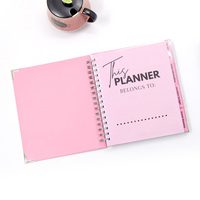 Impression personnalisée couverture rigide Spirale Affirmation Gratitude Self Care Planner Manifestation Prière Sermon Journal Produits Laitiers Cahier Fa