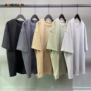Custom Drop Shoulder Blank Mens Boxy T <strong>Shirts</strong> High Quality Casual Oversized 100% Cotton <strong>Short</strong> <strong>Sleeve</strong> Casual T-<strong>Shirt</strong> Men - Product Image 3