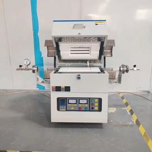 Horno Tubular de Laboratorio de Zona Única 1200.C con Tubo Dividido de 50mm de Diámetro Exterior para Procesamiento de Materiales de Baterías de Litio - Product Image 1