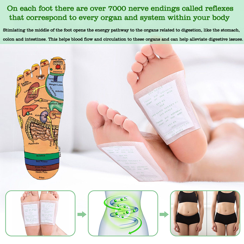 hot sales healthy products detox foot patch for swelling foot pain relief and body cleansing