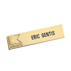 La personalización exclusiva de fábrica puede diseñar una exquisita placa de metal para Fre - Product Image 3