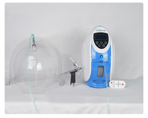 HR-2105 O2toderm 산소 요법 페이셜 머신 돔 휴대용 안티 에이징 피부 회춘 페이셜 케어 마스크 스킨 케어 산소 제트 - Product Image 4