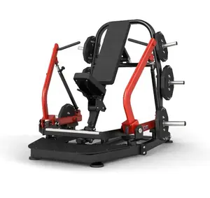 Gym equipment dual function plate loaded free weight chest & decline combo machine