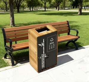 Poubelles spécialisées pour les écoles et les centres commerciaux, modèle extérieur pour les communautés résidentielles, épaisses, durables et faciles à nettoyer - Product Image 2