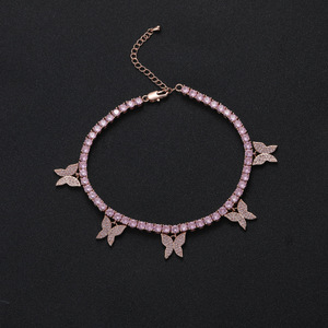 4Mm Women's Small <b>Anklet</b>, Adjustable Pendant Foot Accessories - Product Image 5