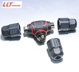 3 Pin Led Outdoor Lighting Waterproof Wire T-type 3way Screw <strong>Terminal</strong> <strong>Block</strong> Connector - Product Image 4