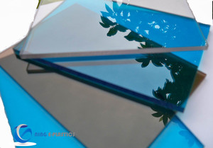Ning E couleurs claires feuille de <span class=keywords><strong>polycarbonate</strong></span> solide feuille compacte en plastique PC pour la publicité Service de traitement de coupe personnalisé - Product Image 4