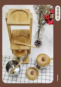 Mini cucchiai di legno alla rinfusa natura piccoli cucchiai piccoli <span class=keywords><strong>cucchiaini</strong></span> di legno <span class=keywords><strong>per</strong></span> vasetti di zucchero crema spezie <span class=keywords><strong>miele</strong></span> sale forniture da cucina - Product Image 4