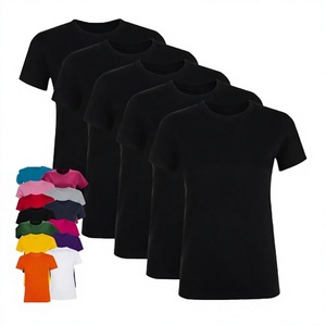 เสื้อยืดผ้าเจอร์ซีย์คอตตอน 100% แขนสั้น สีพื้น ระบายอากาศได้ดี เป็นมิตรกับสิ่งแวดล้อม ไม่เป็นขุย รับออกแบบโลโก้ตามสั่ง OEM เสื้อเปล่า - Product Image 2