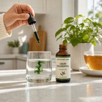 Complément Herbal Détoxifiant en Gros à Marque Blanche : Gouttes Liquides de Chlorophylle pour le Soutien Énergétique