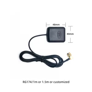 SMA veya faconnector konnektör fiyatı ile CE ROHS Mini 1575.42Mhz aktif harici araba GPS anten