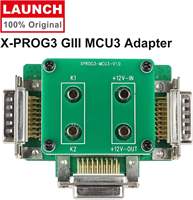 Programador de Inmovilizador LAUNCH MCU3 Kit para Todas las Llaves Perdidas, Compatible con Benz con Adaptador GIII Xprog 3 MCU3
