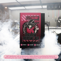 GLB Factory Nuevo T-98 Herramientas para el Cuidado del Coche Caja de Fragancia Montada en Pared para Preservar el Aroma y Desinfectar Agente Limpiador para Coches