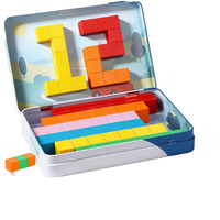 52 pièces de cubes magnétiques de 2 cm, mini blocs de construction multicolores, puzzle 3D éducatif, jouets de construction STEM pour enfants, ensemble de jeu créatif
