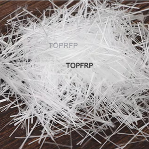 Fibres de verre coupées, brins de verre coupés anti-fissuration 12 mm pour mortier et béton, fibres de verre - Product Image 6