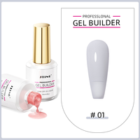 JTING Gel Constructeur Longue Durée 72 Couleurs 15ml – Gel UV/LED en Bouteille pour Renforcement et Extension des Ongles en Salon