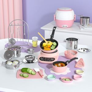 Nouvelle conception, ensemble de cuisine miniature de 12 pièces pour la vraie cuisine, jouets de cuisine, ustensiles de cuisine, jeu de rôle de <span class=keywords><strong>chef</strong></span>, cuisine amusante à la maison - Product Image 2