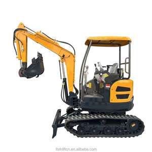 Mini-excavatrice robuste KAILT de 2 tonnes avec broyeur forestier pour le défrichement des terres en zones rurales - Product Image 3