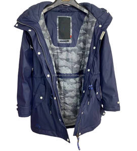 Chaqueta Impermeable de Invierno para <span class=keywords><strong>Mujer</strong></span>, Chaqueta de Montaña de PU, <span class=keywords><strong>Parka</strong></span> de Lana, Forro Cálido de Algodón, Impermeable - Product Image 5