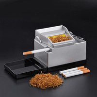 Rouleuse à cigarettes électrique entièrement automatique de 80 mm haute puissance, en stock, directement de l'usine ; Modèle compact de table pour usage domestique