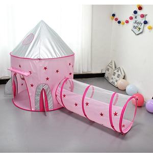 Tente <span class=keywords><strong>Pop</strong></span>-<span class=keywords><strong>Up</strong></span> pour enfants, 3 pièces, tente et <span class=keywords><strong>Tunnel</strong></span> rampant, ensemble de tente pour l'intérieur et l'extérieur - Product Image 4